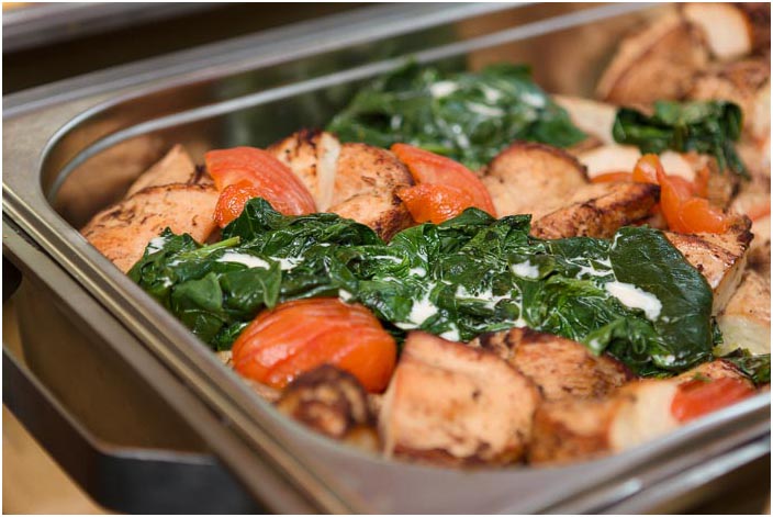 Hochzeitsfeier in Stadtbrauerei Arnstadt das Büffee Hochzeitsfeier Stadtbrauerei Arnstadt